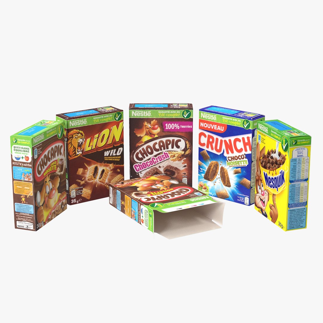 3D Corn Cornflakes Model - TurboSquid 1610041