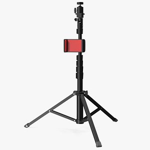 3D Tall Tripod Stand with Phone Holder