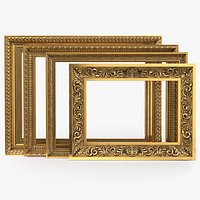 Ornate Baroque Picture Frames Bundle 1