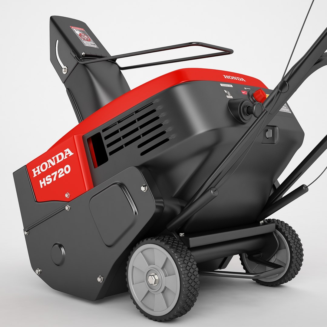 honda hs 720 3d model