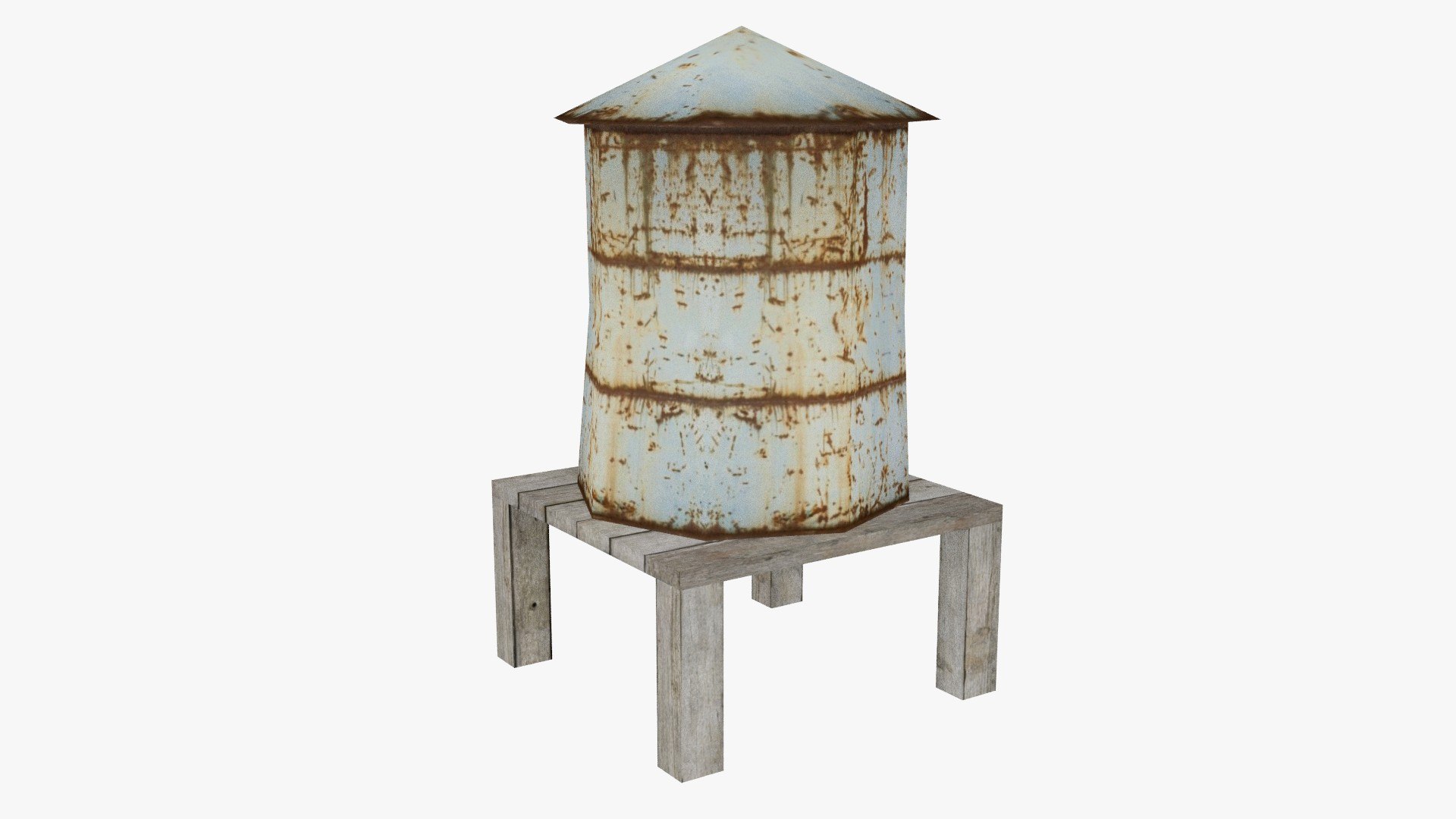 3d Water Tank Model