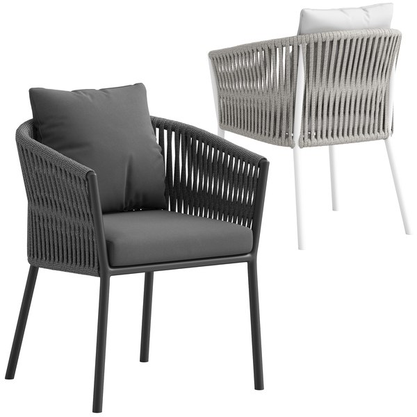 ココ リパブリック カタリナ ダイニングチェア3Dモデル TurboSquid 2165951