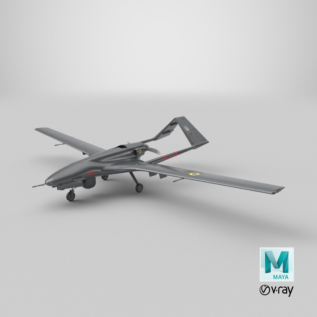 3D Rigged Bayraktar TB2 UCAV Drone Ukrainian Version PBR https://p.turbosquid.com/ts-thumb/ST/dBLeHI/yU/stemcell_maya_vray_render/png/1770471742/1920x1080/fit_q87/8484f64c1c95fa2495fb941baaad0c41f94b0c75/stemcell_maya_vray_render.jpg