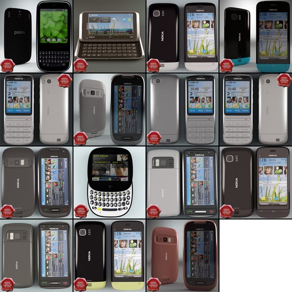 Collection Flip Phone 3D Models for Download | TurboSquid