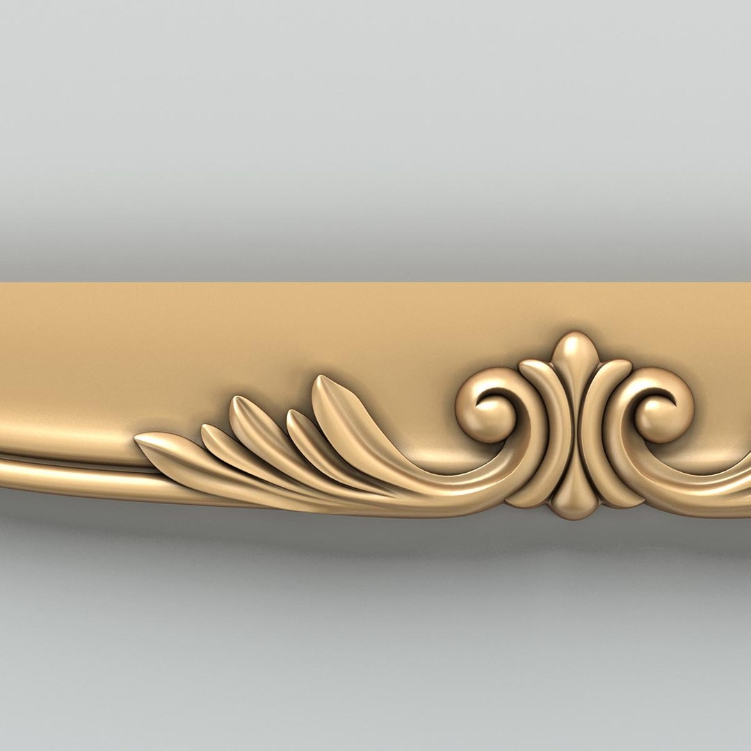 Carved Underframe 3d Model