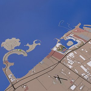 3D ras al khaimah roads
