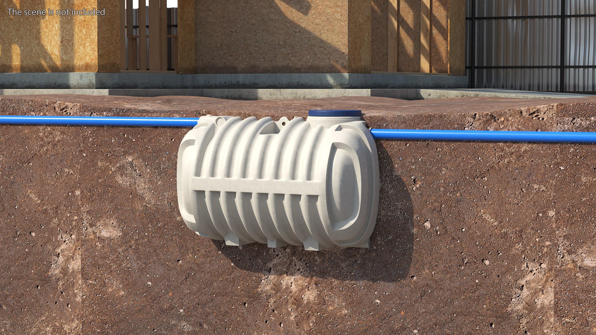 Plastic Septic Tank Model - TurboSquid 1771490