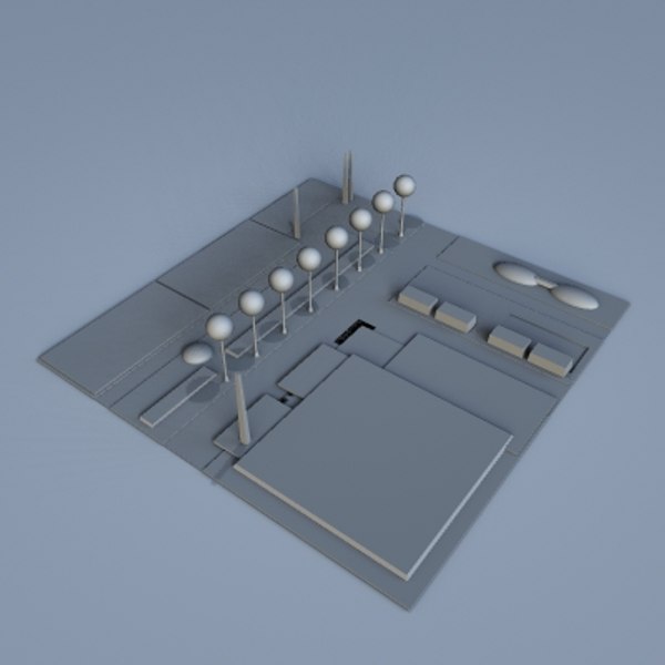 3d street level model