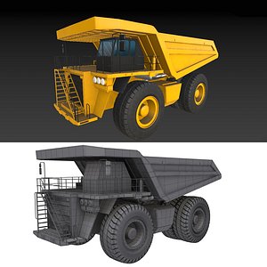 Mining Dump Truck 3D model