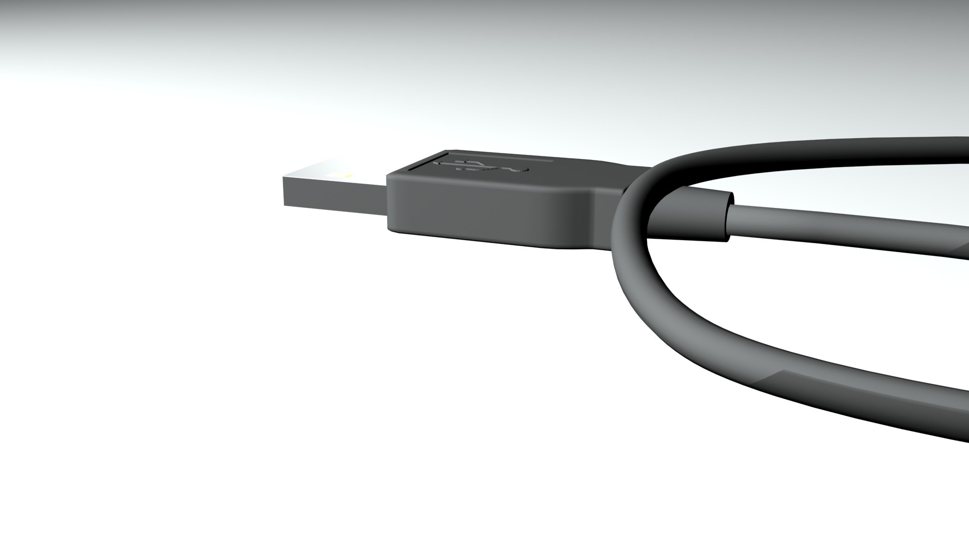 Male Usb 3d Max