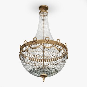 chandelier light 3d model