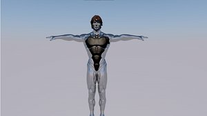 infected cosmonaught 3D model