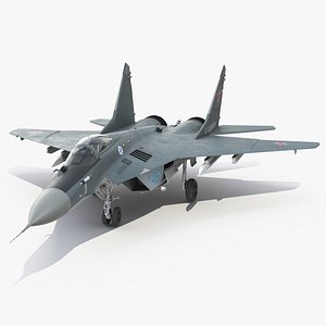 3D model MiG 29KR Multirole Fighter Aircraft Russian Navy