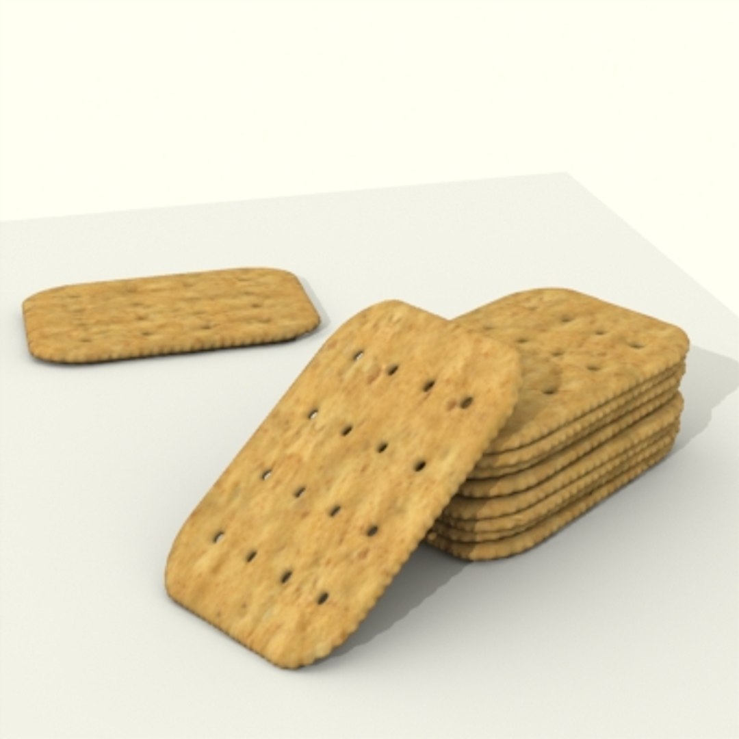 Wheat Cracker 3d Model
