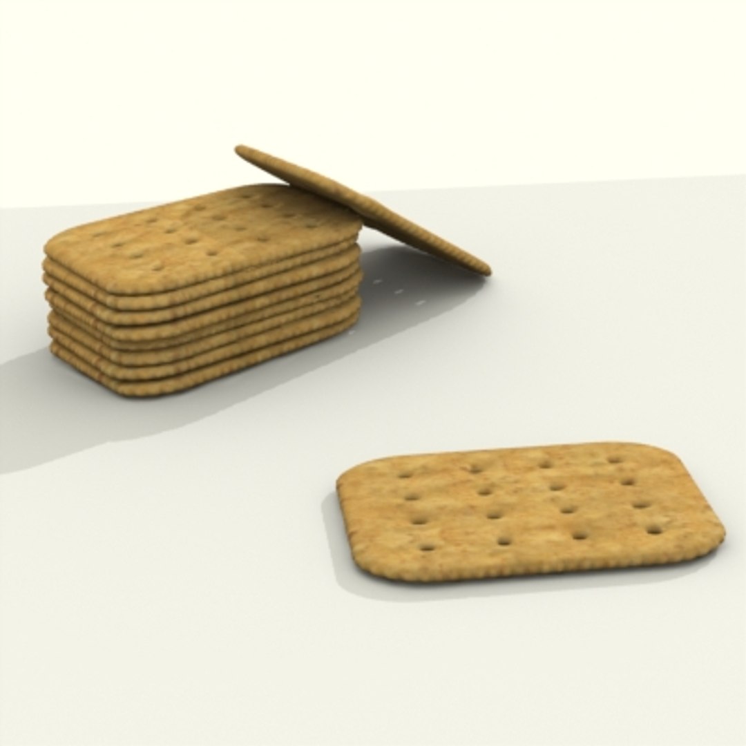 Wheat Cracker 3d Model