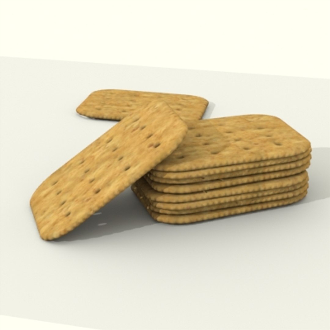 Wheat Cracker 3d Model