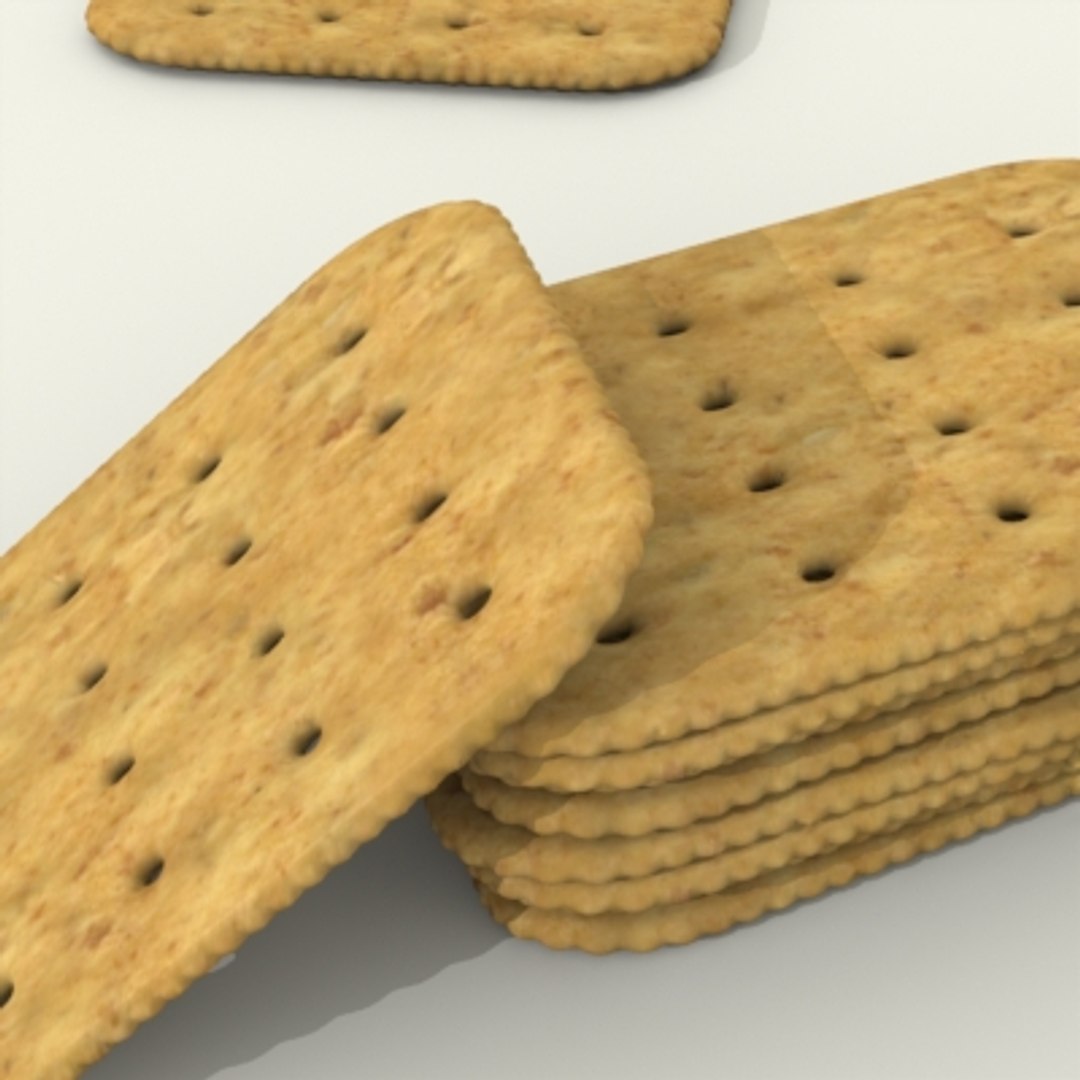 Wheat Cracker 3d Model