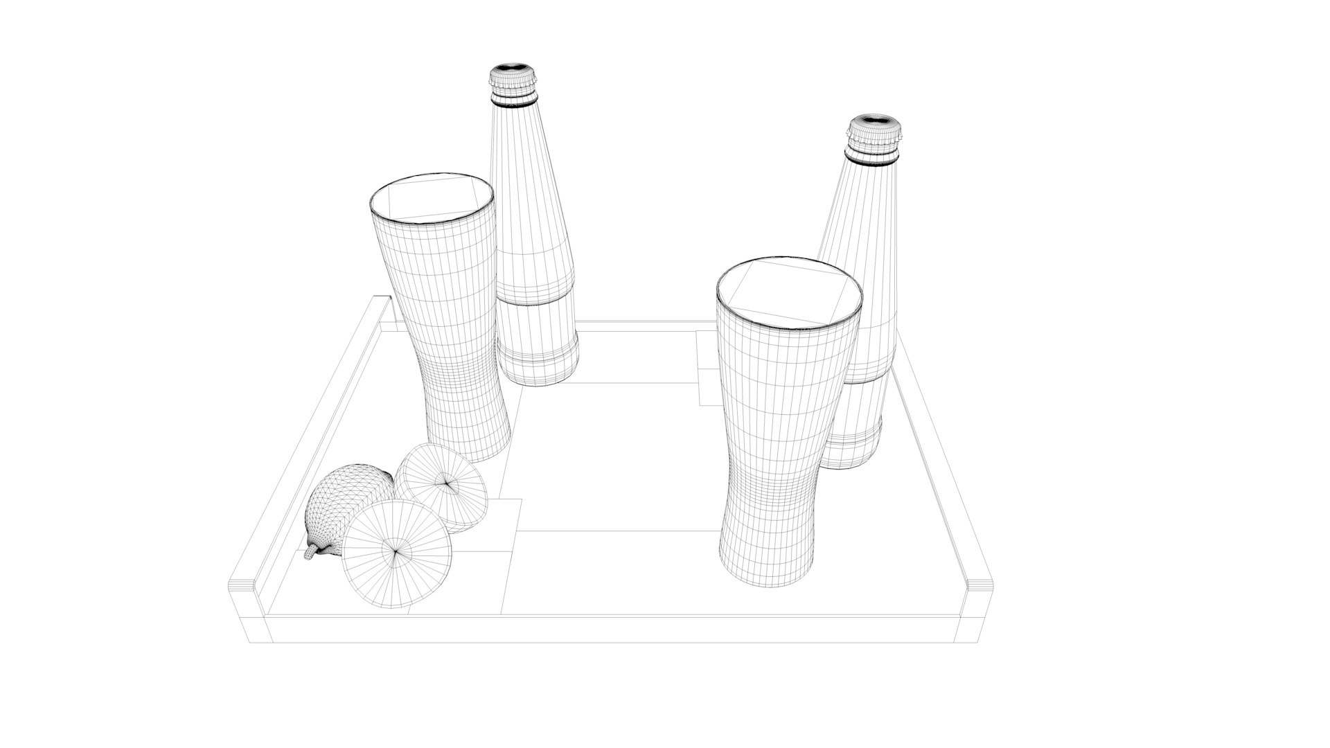 Tray 5 3D Model - TurboSquid 1977415