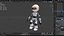Android 跳舞动画绑定（适用于 Blender）