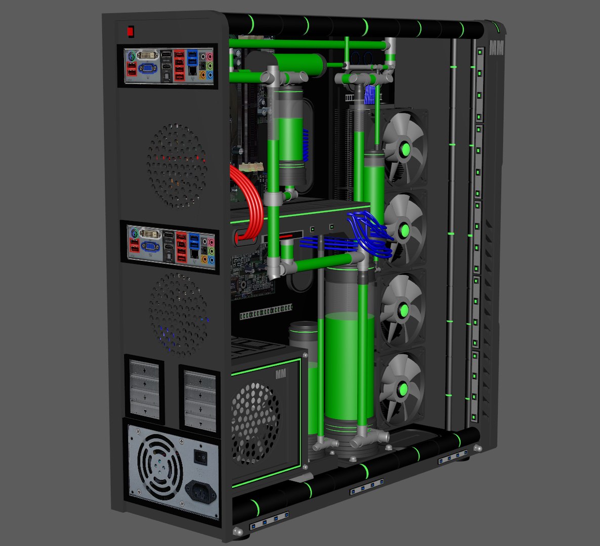 Computer Pc Model - TurboSquid 1255575
