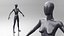 Colección de maniquíes negros manipulados para Cinema 4D