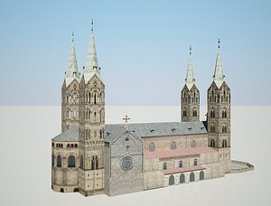 3D bamberger dom germany
