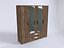 Saturn 4-Door Wardrobe Mirror 2-Drawers