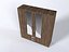 Saturn 4-Door Wardrobe Mirror 2-Drawers