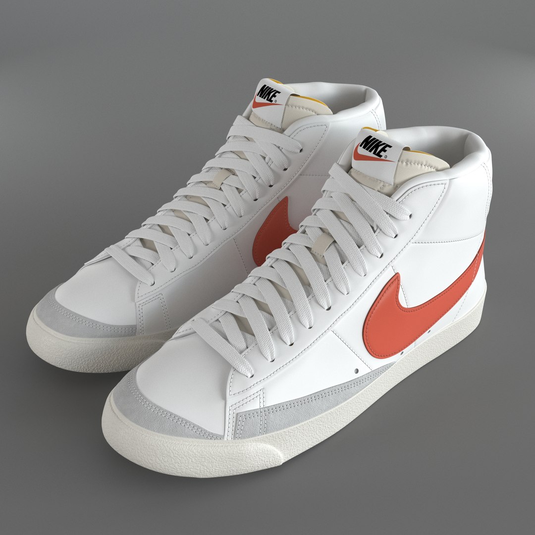 3D model Nike Blazer Mid 77 Vintage PBR https://p.turbosquid.com/ts-thumb/SU/1dAZsJ/Ib/01.rgb_color.0020/jpg/1619404905/1920x1080/fit_q87/b341ed03badf45c93b1bf6ece2f2cb7ba8d74dd9/01.rgb_color.0020.jpg
