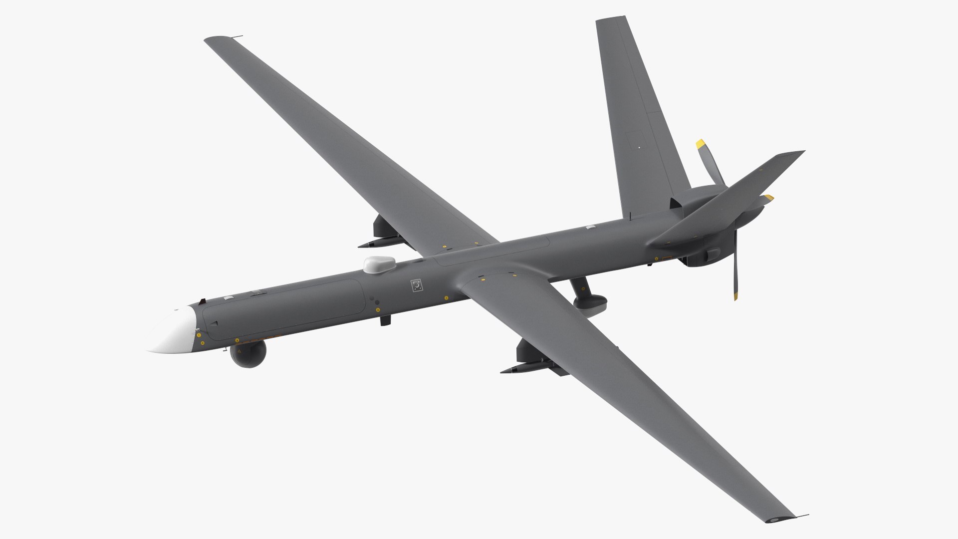 Unmanned Combat Aerial Vehicle Flight 3D model preview