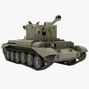 3d model cruiser tank mk viii