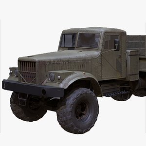 3D KrAZ-255 model