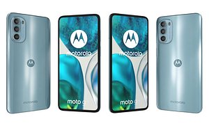 3D Motorola Moto G52 Charcoal Gray model