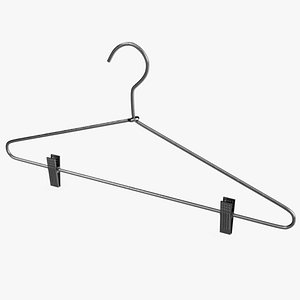 3D model Metal Clothes Hanger