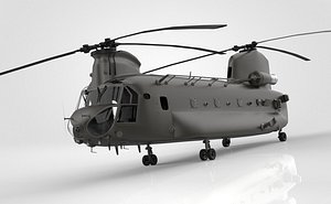 Boeing CH-47 Chinook 3D model