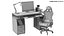 IMac Computer Desk 3D