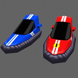 3d racing model