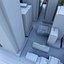 City Scene A-21082022-2 Low Poly 3D model