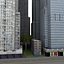 City Scene A-21082022-2 Low Poly 3D model