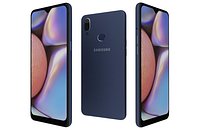 Samsung Galaxy A10s Blue Low Poly
