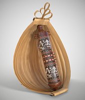Sasando Rote 3d Model