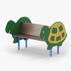 Bench Turtle Outdoor Green
