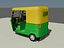 car auto rickshaw 3d model
