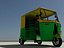 car auto rickshaw 3d model