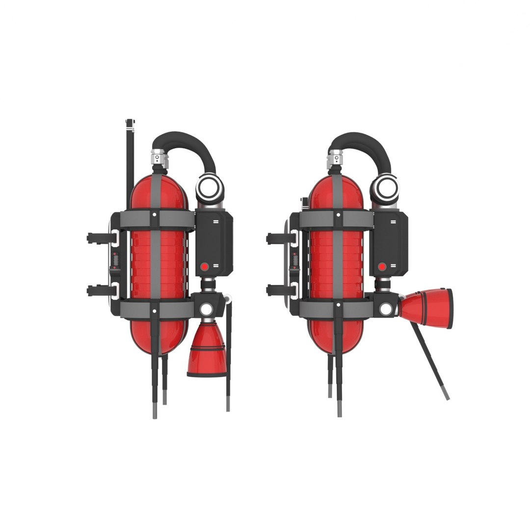 Jet Jetpack Pack 3D Model - TurboSquid 1468114
