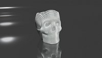 Skull Decor Solid