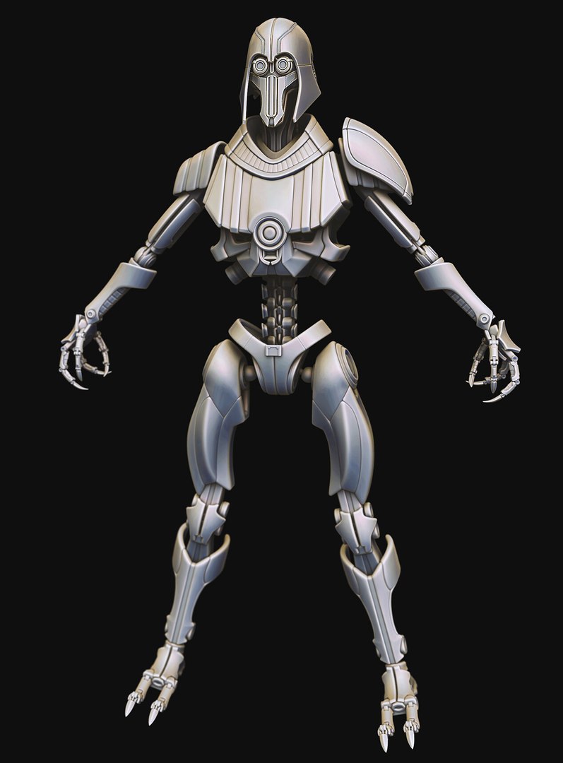 3D eg5 hunter droid model - TurboSquid 1534557