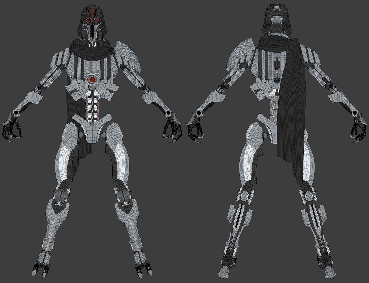 3D eg5 hunter droid model - TurboSquid 1534557