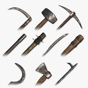 Medieval Tools & Weapons Pack