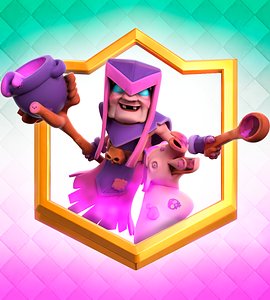 3D Clash Royale Mother Witch Card model